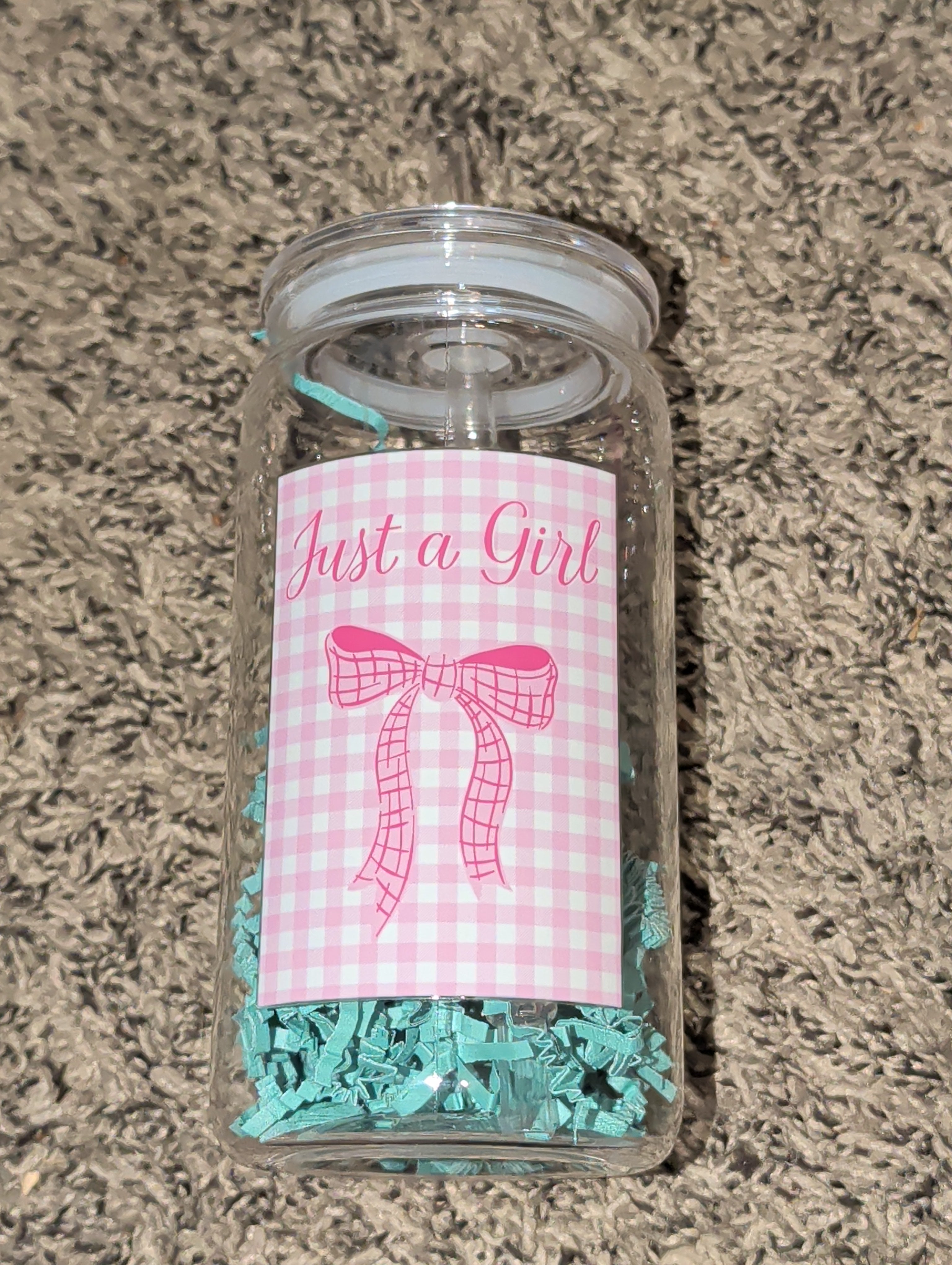 Just a girl tumbler