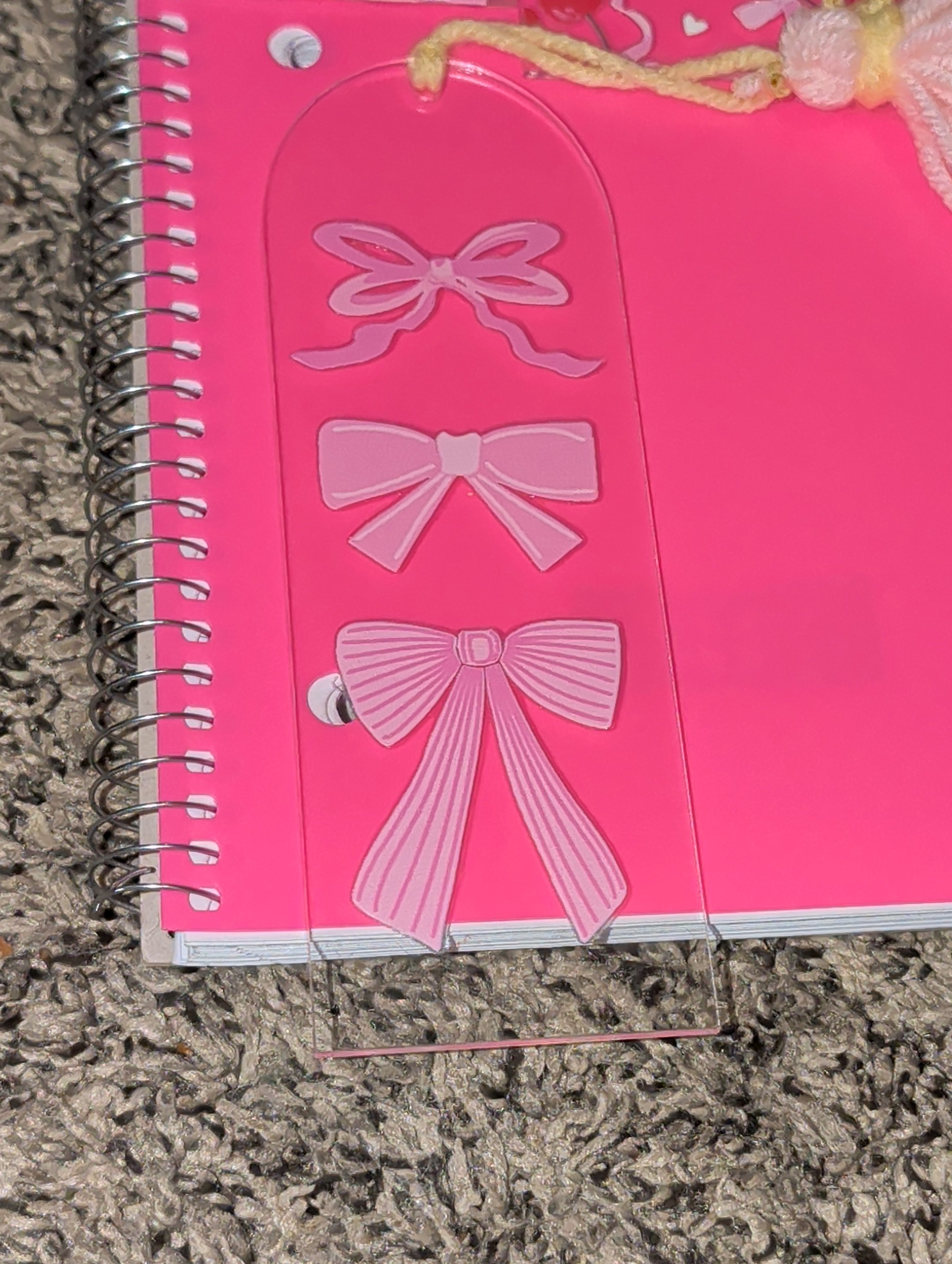 Bows bows bows bookmark