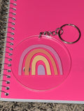 Rainbow keychain