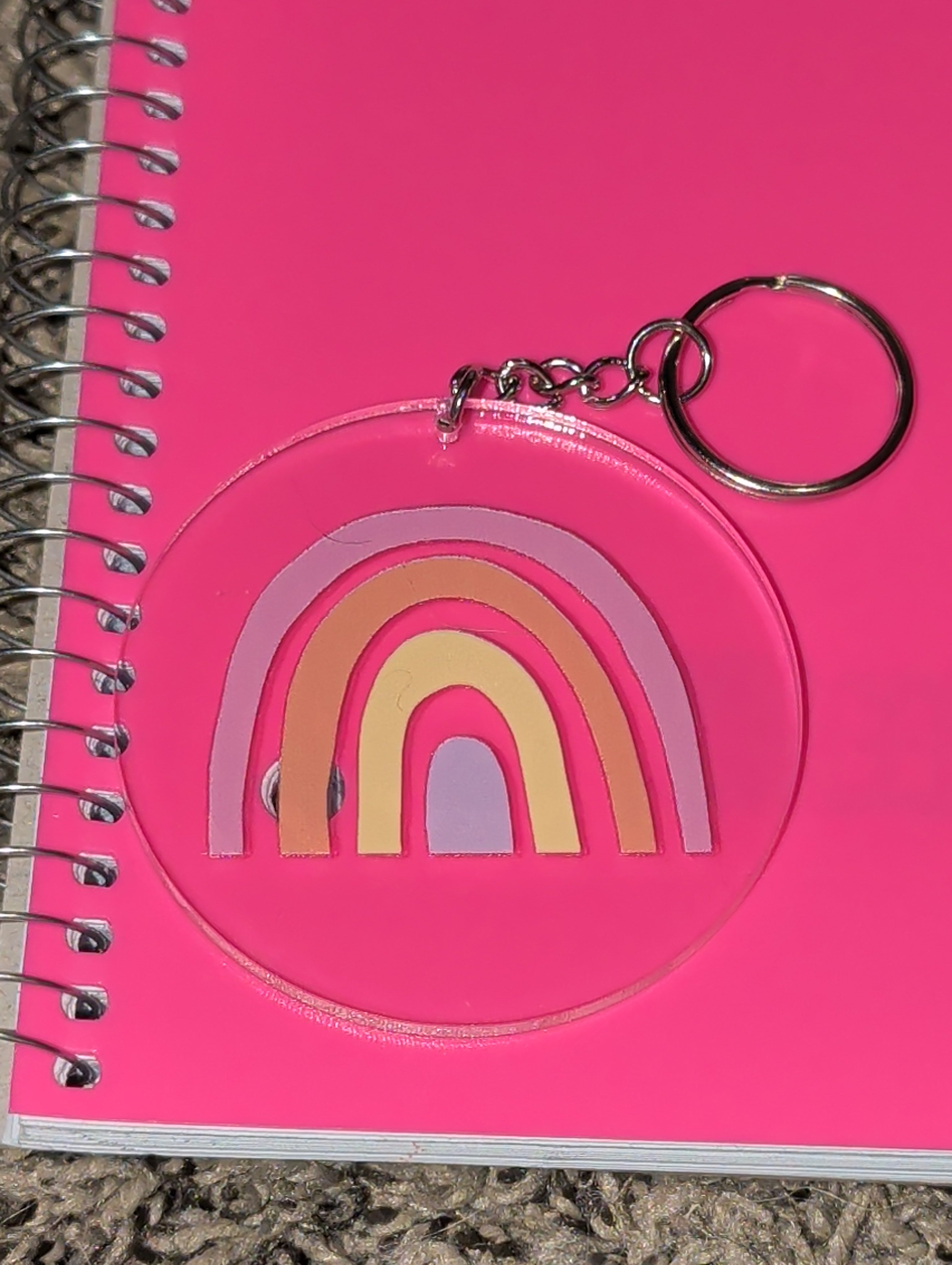 Rainbow keychain