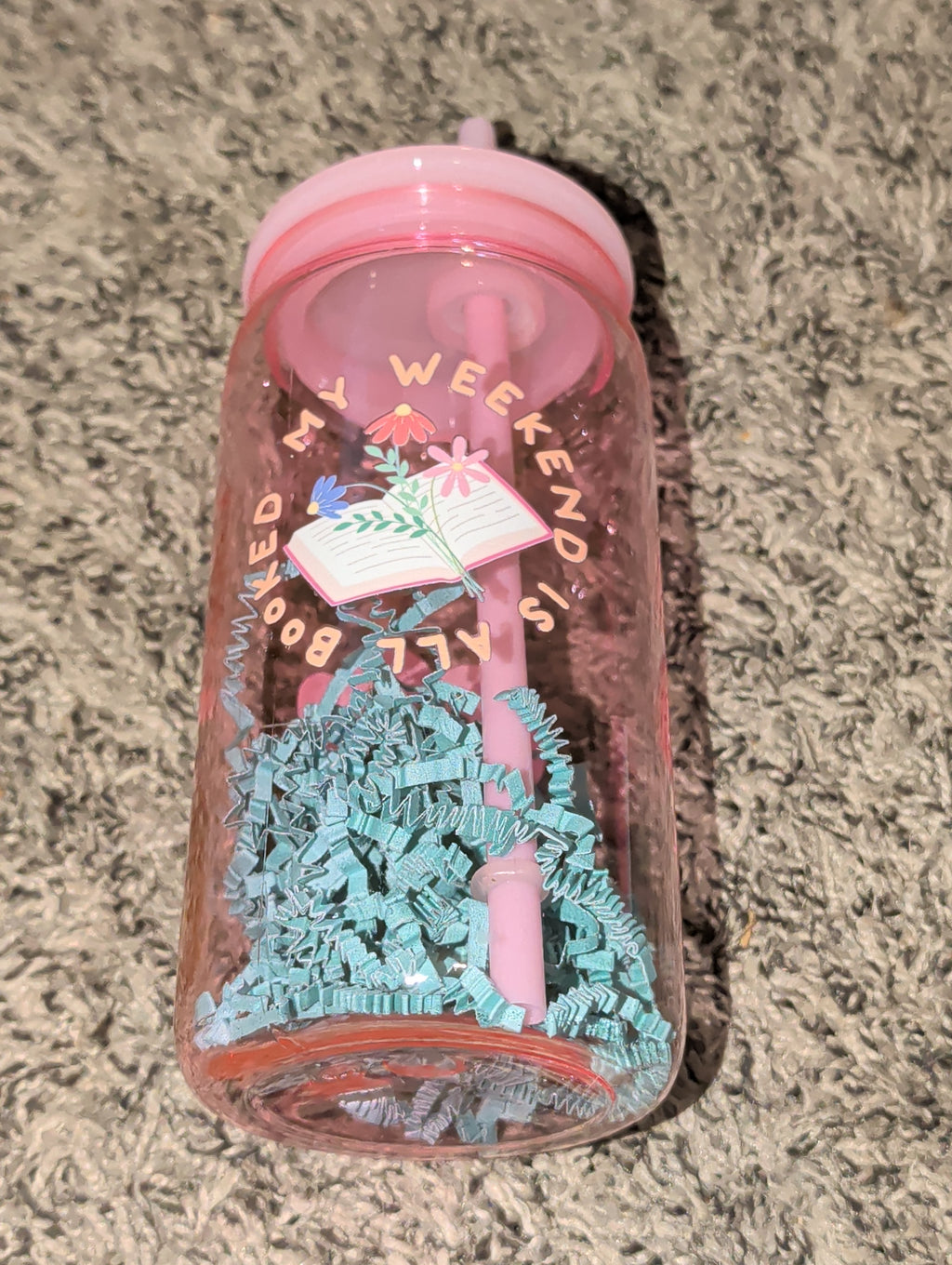 Weekend booked tumbler