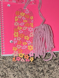 Multi flowers bookmark